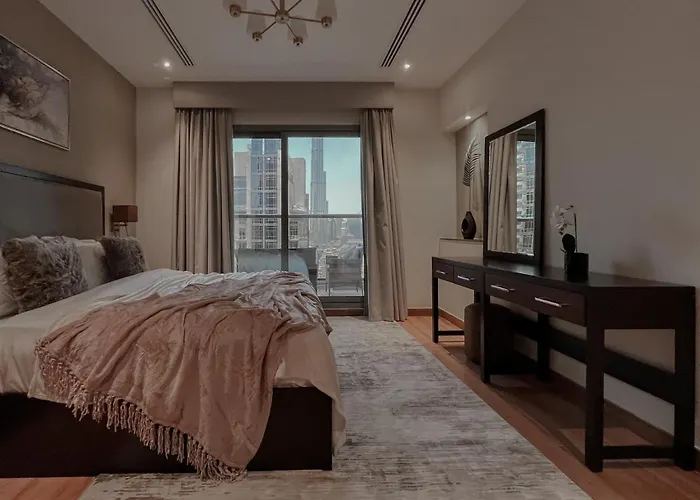 Trophy Elite Elegance Suites With Panaromic Burj Khalifa Views
